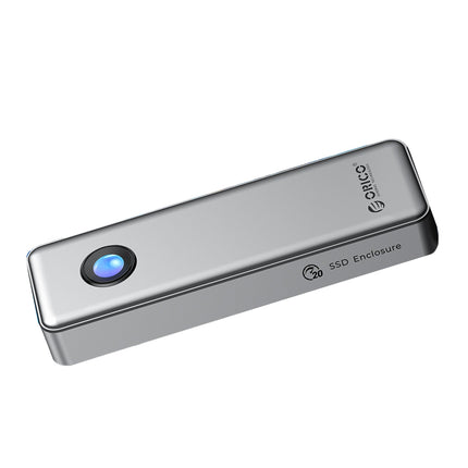 ORICO Pocket case for OUM2-G20 M.2 NVME USB-C 20Gb/s drive - silver