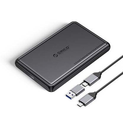 ORICO Pocket drive enclosure DDL25-C3 2.5'' HDD / SSD USB-C 5Gb/s - black
