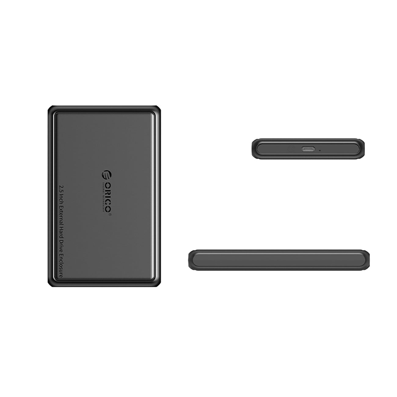 ORICO Pocket drive enclosure DDL25-C3 2.5'' HDD / SSD USB-C 5Gb/s - black – image 2