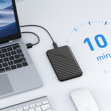 ORICO Pocket drive housing 25PW1C-C3 2.5'' HDD / SSD USB-C 6Gb/s - black – image 3
