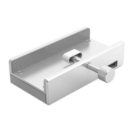 ORICO Hub splitter MH4PU with a clamp for a 4x USB-A monitor desk - silver – image 3