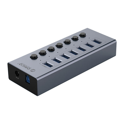 ORICO BT2U3-7AB hub with 7x USB-A switches - gray – image 2
