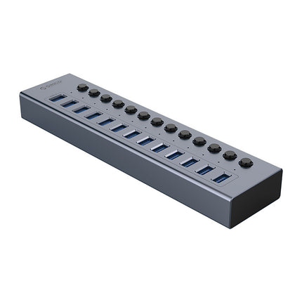ORICO BT2U3-7AB hub with 7x USB-A switches - gray – image 4