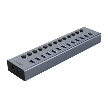 ORICO BT2U3-7AB hub with 7x USB-A switches - gray – image 5