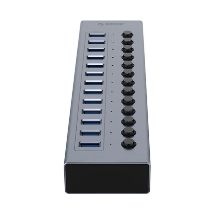 ORICO BT2U3-7AB hub with 7x USB-A switches - gray – image 6