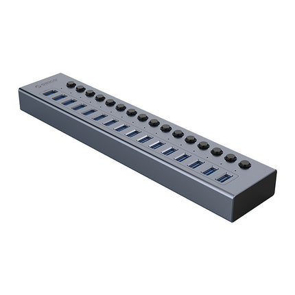 ORICO BT2U3-7AB hub with 7x USB-A switches - gray – image 8