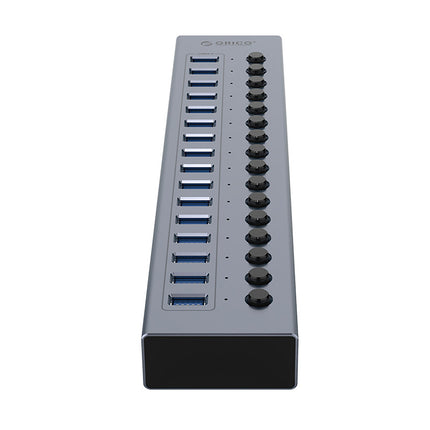 ORICO BT2U3-7AB hub with 7x USB-A switches - gray – image 10