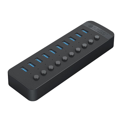 ORICO CT2U3-7AB hub with 7x USB-A switches - black – image 5