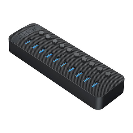 ORICO CT2U3-7AB hub with 7x USB-A switches - black – image 6