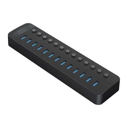 ORICO CT2U3-7AB hub with 7x USB-A switches - black – image 9