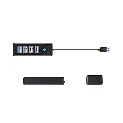 ORICO PW4U-U3 USB-A hub splitter - 4x USB-A - black – image 3