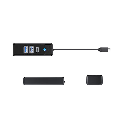 ORICO Hub splitter PWC2U-C3 USB-C - USB-A USB-C - black – image 2