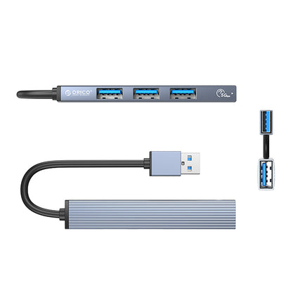 ORICO Hub AH-A13 docking station USB-A splitter - gray – image 2