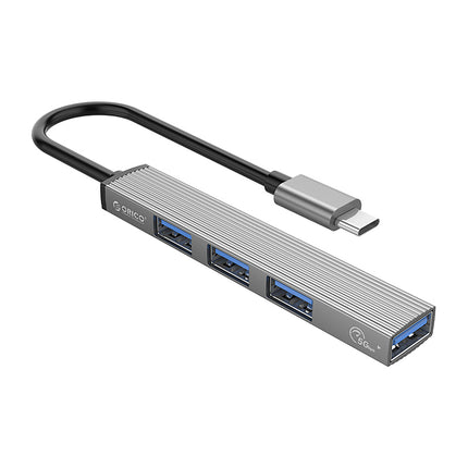 ORICO Hub AH-13 docking station USB-C to 4x USB-A splitter - gray – image 2