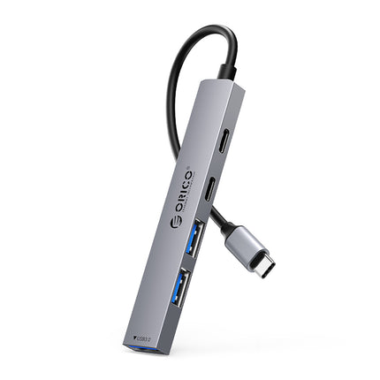 ORICO YSB4-U2 hub USB-C to USB-A USB-C docking station - gray
