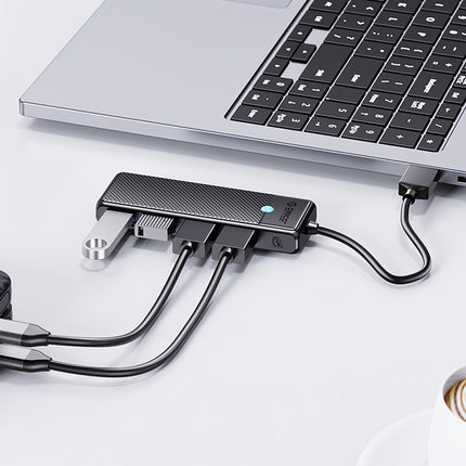 ORICO PAPW4A-C3 hub, 4x USB-A splitter - black – image 3