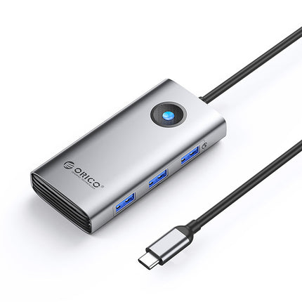 ORICO Hub PW11-6P USB-C to USB-A USB-C HDMI splitter - gray