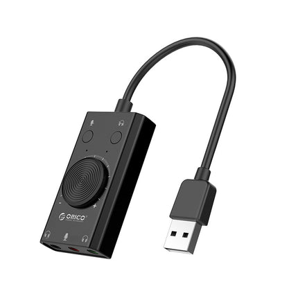 ORICO SC2 external multifunctional USB-A sound card - black – image 2