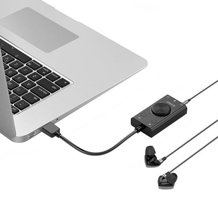 ORICO SC2 external multifunctional USB-A sound card - black – image 4