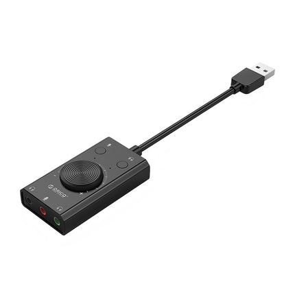 ORICO SC2 external multifunctional USB-A sound card - black – image 5
