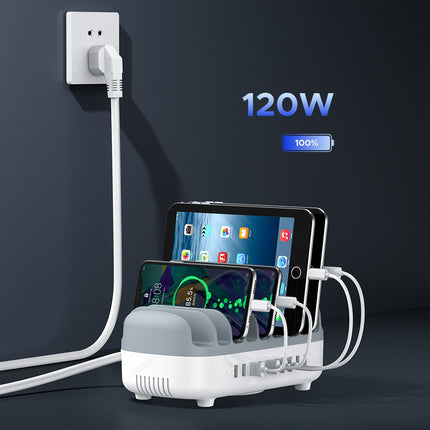 ORICO DUK-10P-V1 smart charging station for phones tablets 10x USB-A - white – image 5