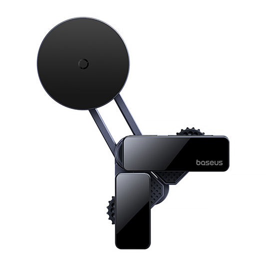 BASEUS Magnetic car phone holder mounted on the display - gray