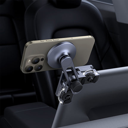 BASEUS Magnetic car phone holder mounted on the display - gray – image 11