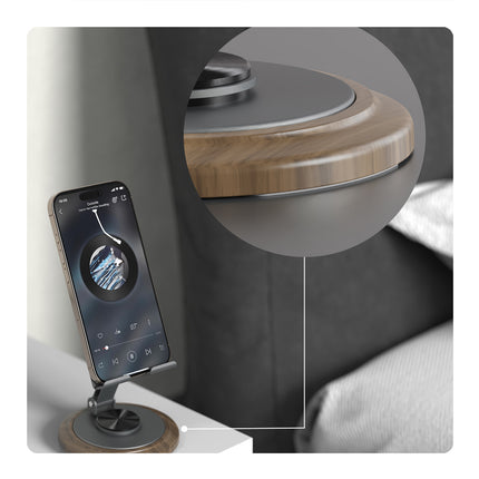 DUDAO 360 degree metal phone stand stand - gray – image 10
