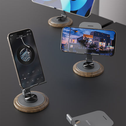 DUDAO 360 degree metal phone stand stand - gray – image 11