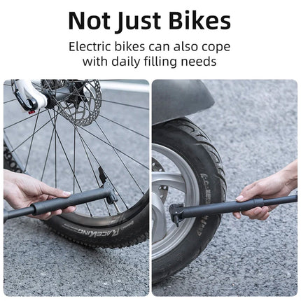ROCKBROS Hand bicycle pump - black – image 3