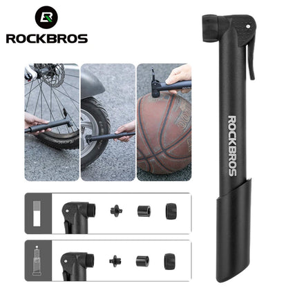ROCKBROS Hand bicycle pump - black – image 4