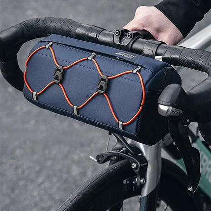 ROCKBROS Bicycle bag attached to handlebars 2.2 l - blue – image 4