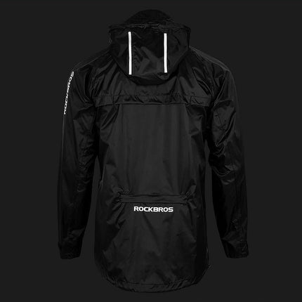 ROCKBROS Breathable, windproof raincoat XXXL - black – image 3