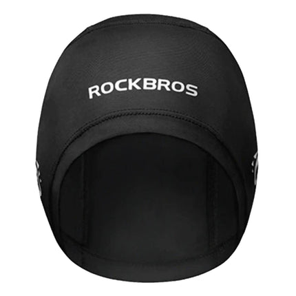 ROCKBROS Cycling cap with cutouts for glasses - black