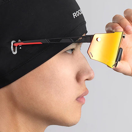 ROCKBROS Cycling cap with cutouts for glasses - black – image 10