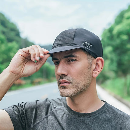 ROCKBROS Cycling cap with a visor - black – image 2