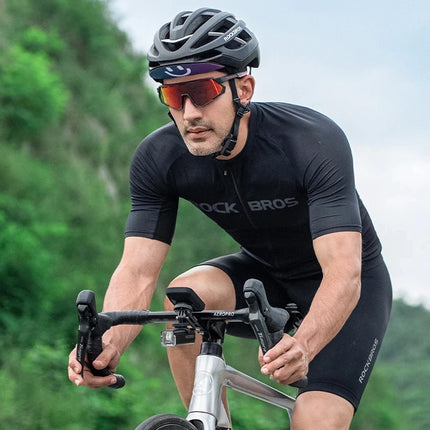 ROCKBROS Cycling cap with a visor - black – image 3