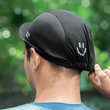 ROCKBROS Cycling cap with a visor - black – image 5