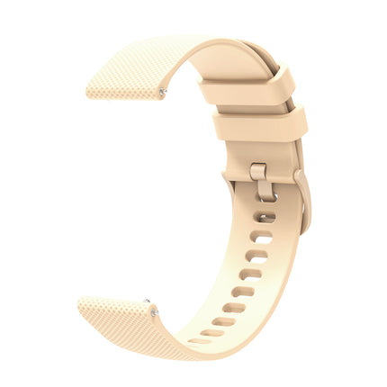 HURTEL Silicone strap for Huawei Watch GT2/GT3 42mm smartwatch - beige – image 2