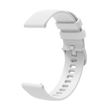 HURTEL Silicone strap for Huawei Watch GT2/GT3 42mm smartwatch - white – image 2