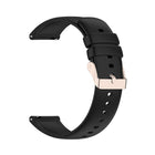 HURTEL Silicone strap for Xiaomi Mi Watch/Amazfit GTR 47mm - black