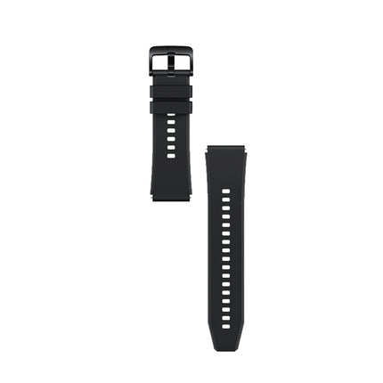 HURTEL Silicone strap for Huawei Watch GT 2/3/4/2 Pro/3 Pro/4 Pro/GT 2e 46mm - black – image 5