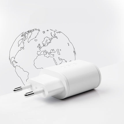 SBS Power Delivery USB-A USB-C 20W wall charger - white – image 4