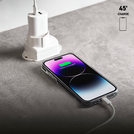 SBS Power Delivery USB-A USB-C 20W wall charger - white – image 7