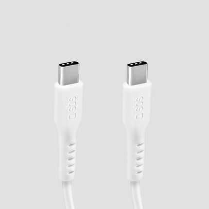 SBS USB-C PD 25W cable 1 m - white – image 9