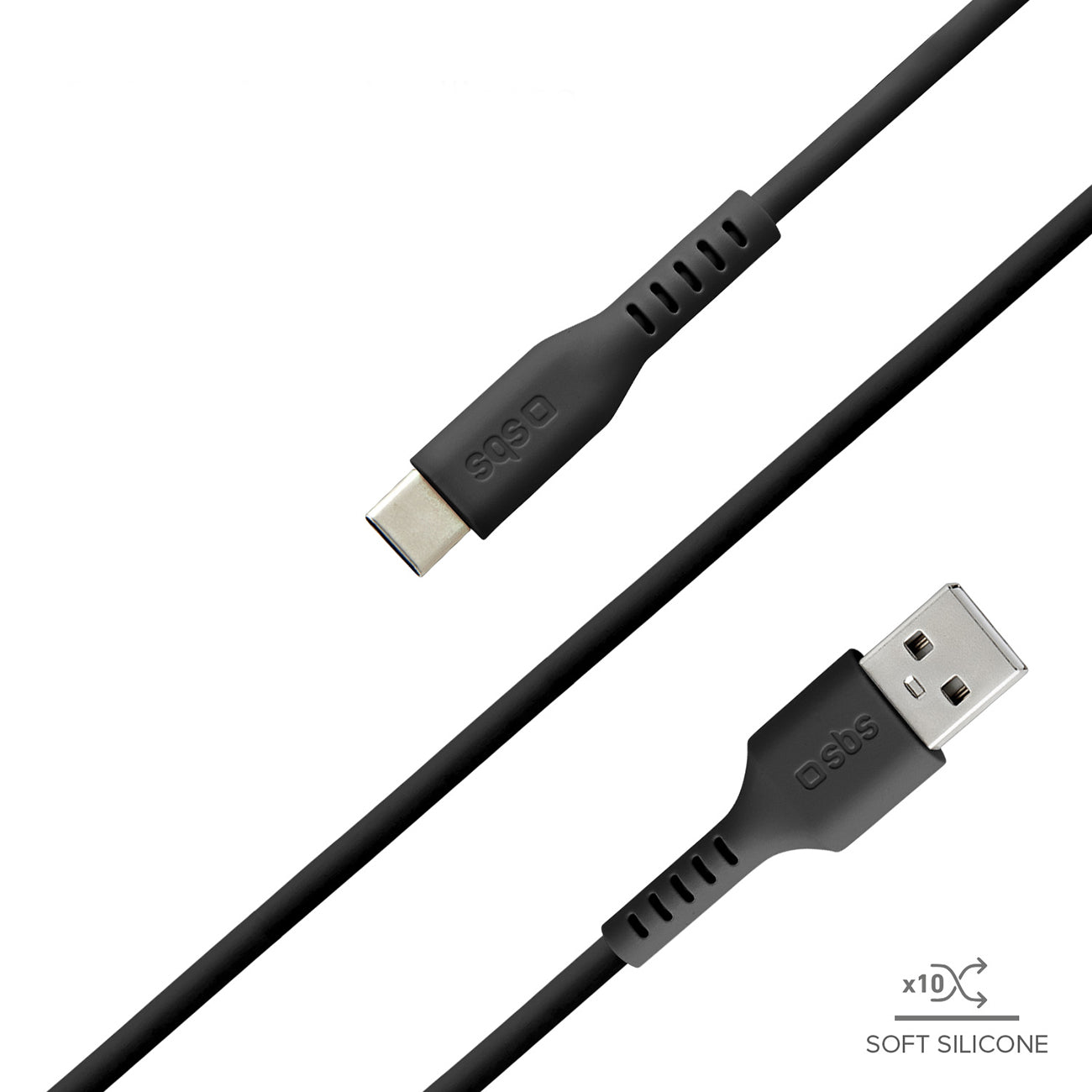 SBS USB-A - USB-C cable 1m - black – image 9