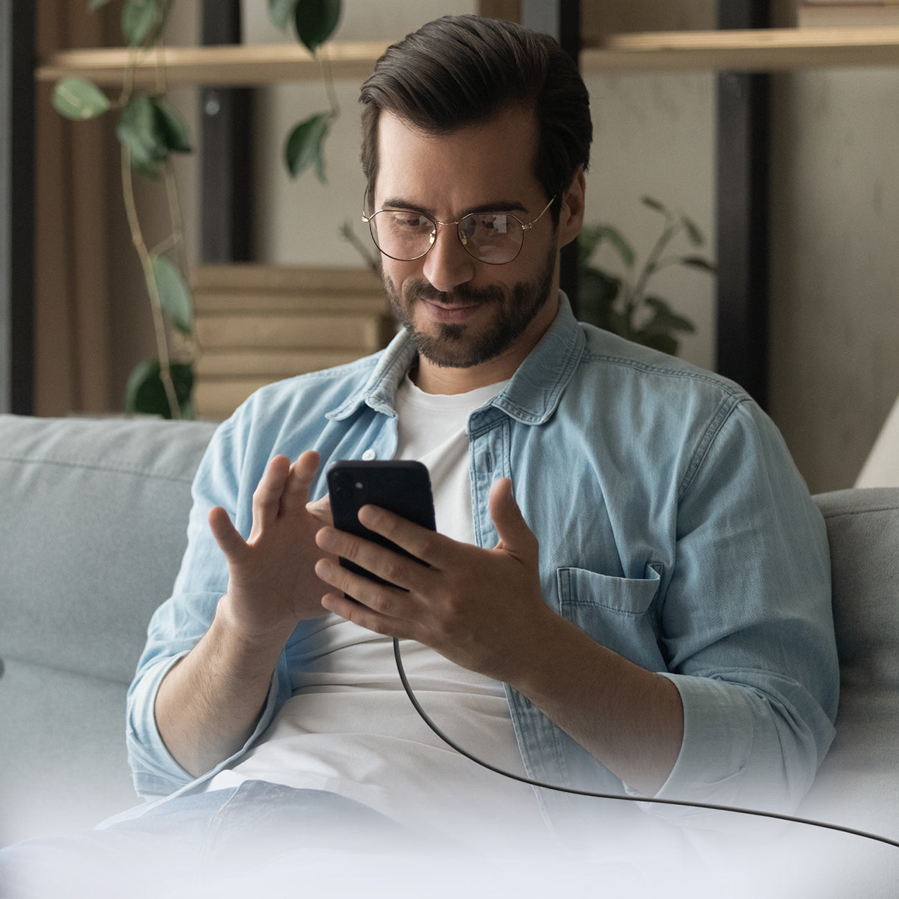 SBS Braided cable USB-C 60W 1.5m - black – image 4