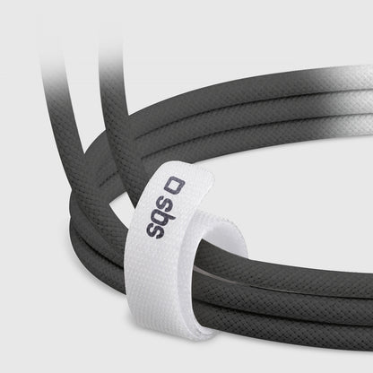 SBS Braided cable USB-C 60W 1.5m - black – image 8