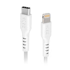 SBS USB-C - iPhone Lightning cable 2m - white