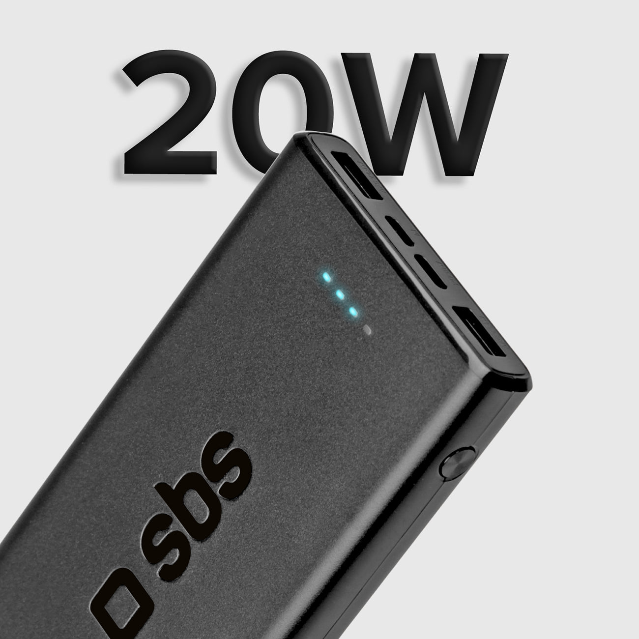 SBS Powerbank 10000 mAh Power Delivery 20W - black – image 10